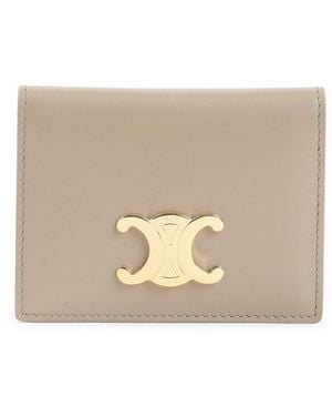 Celine Bi-Fold Credit Card Case - Natural