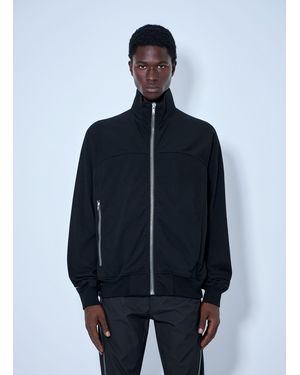 Rick Owens High-Neck Zip-Up Jacket - Blue