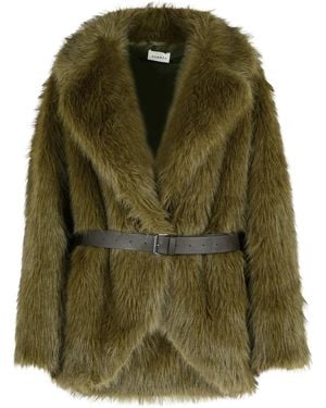 P.A.R.O.S.H. P.A.R.O..H. Faux Fur - Green