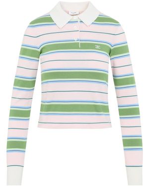 Celine Polo Sweater - Green