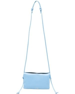 Celine Trio Leather Mini Bag - Blue
