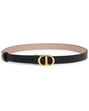Dior Dior Reversible Belt "30 Montaigne" - Black