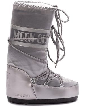 Moon Boot 'Icon Glance' Boots - Gray