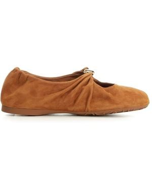 Loewe Soft Ballerina "Pebble" - Brown