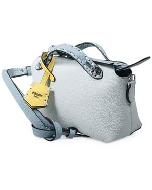 Fendi By The Way Mini Leather Handbag - Blue