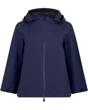 Herno Hooded Waterproof Jacket - Blue