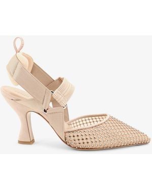 Fendi Colibr㬠Pumps - Natural