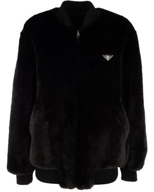 Prada Clothing Coats - Black