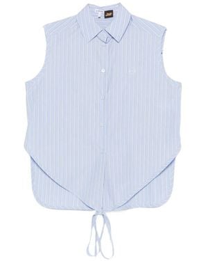 Loewe Paula's Ibiza Cotton Wrapped Shirt - Blue