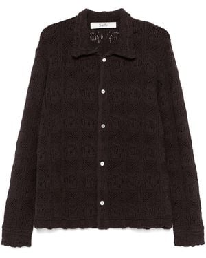 Séfr Myles Overshirt Shirt - Black