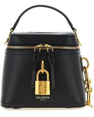 Balmain Pulse Vanity Hand Bags - Black