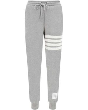 Thom Browne Striped Sweatpants - Gray