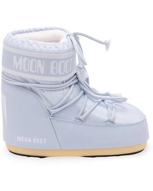 Moon Boot 'Icon Low Nylon' Boots - Blue