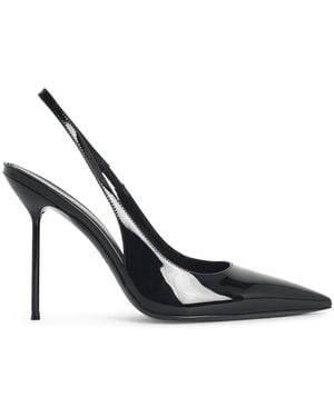 Paris Texas 'Lidia' Leather Slingbacks - White