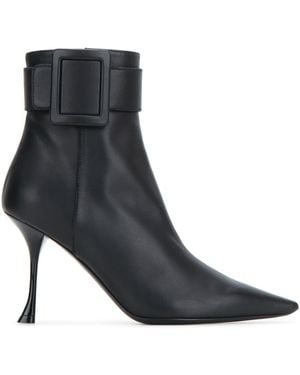 Roger Vivier Viv Ville Booties 85 - Black