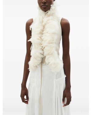 Ann Demeulemeester Neutrals Jackets - Natural
