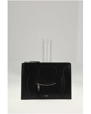 Celine Medium Pouch - Gray