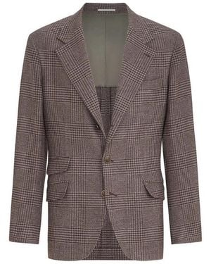 Brunello Cucinelli Jackets - Brown