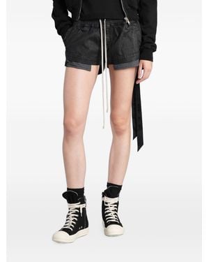 Rick Owens Drkshdw Denim Shorts - Black