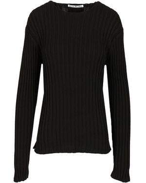 Acne Studios Crew Neck Sweater - Black