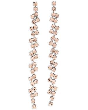 forte_forte Crystal Drop Earrings - Metallic