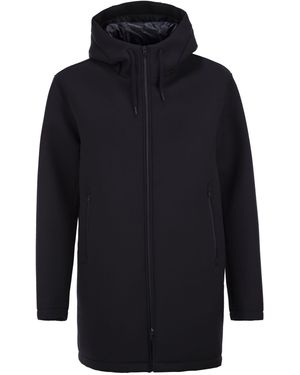 Herno Long 3-Layer Scuba Parka - Blue