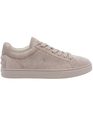 Tod's Suede Sneakers - Gray