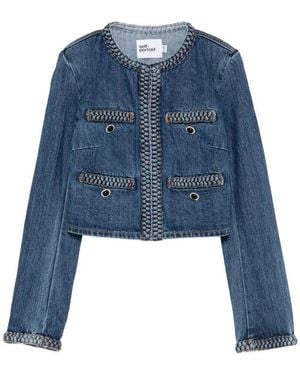 Self-Portrait Jackets - Blue