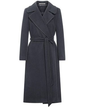 Tagliatore Molly Wool And Cashmere Coat - Blue