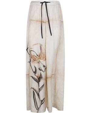 Pierre Louis Mascia "Aloe" Pants - White