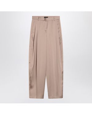 ANDAMANE Wide Greige Pants - Natural