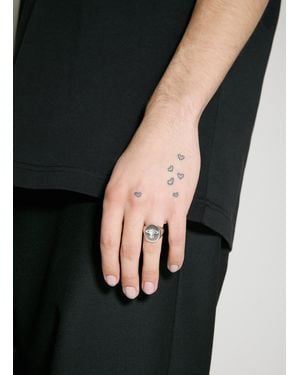 Vivienne Westwood Seal Ring - Black