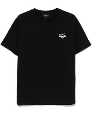 A.P.C. T-Shirts And Polos - Black