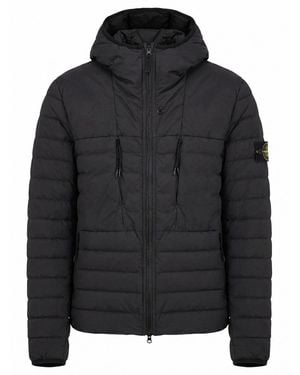 Stone Island Seamless Tunnel Nylon Down-Tc Jacket - Black