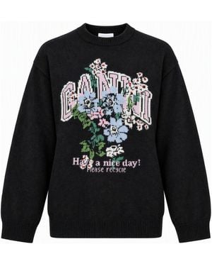 Ganni Clothing Knitwear - Black