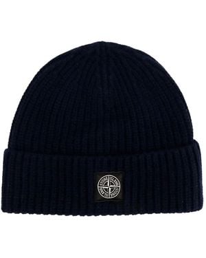 Stone Island Beanie Rws - Blue
