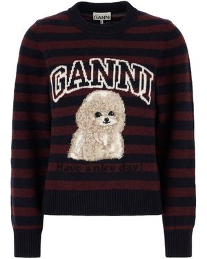 Ganni Clothing Knitwear - Black