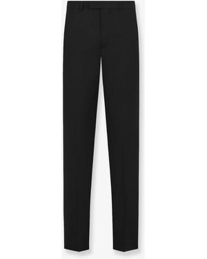 Dior Dior Slim Fit Virgin Wool And Mohair Pants - Black