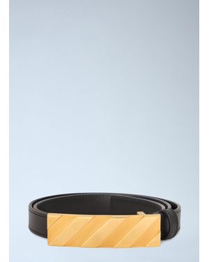 Off-White c/o Virgil Abloh Diagonal Belt 25Mm - Blue