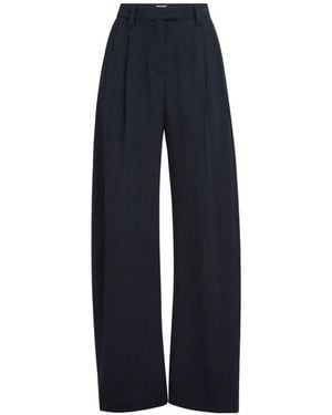 Brunello Cucinelli Wool Pants - Blue