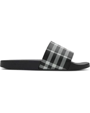 Burberry Flip-Flops & Slides - Black