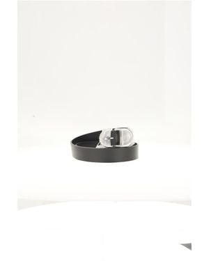 Dior Leather Belt With Logo Calf - White