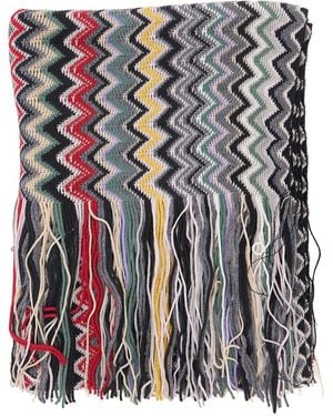 Missoni Multicolored Wool And Polyester Scarf