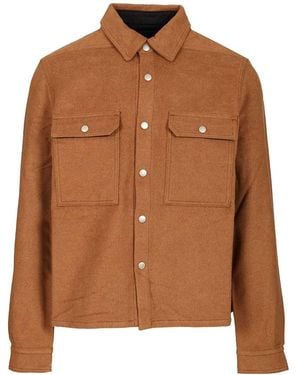 Rick Owens Drkshdw Cropped Outershirt - Brown