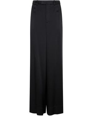 Saint Laurent Loose Fit Pants - Black