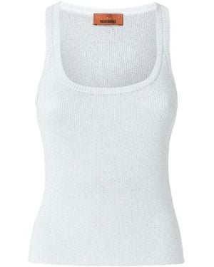 Missoni Tank Top - White