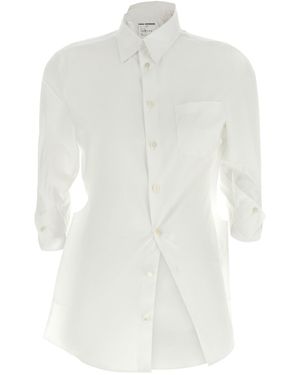 Junya Watanabe Asymmetric Shirt - White