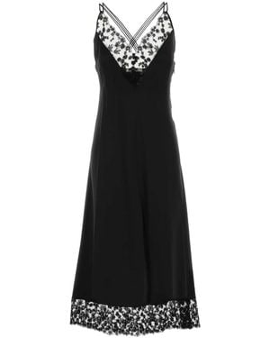 Fendi Satin Dress - Black