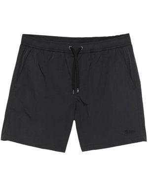 Herno Nylon Beach Shorts - Black