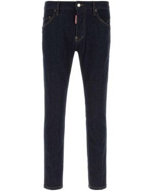 DSquared² Dsquared Stretch Denim Skater Jeans - Blue